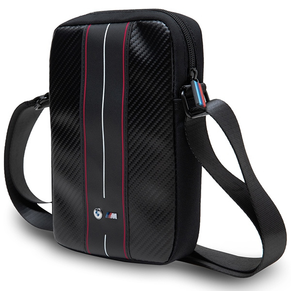 BMW BMTB8COMSCAKR 8" Carbon Red Stripes black
