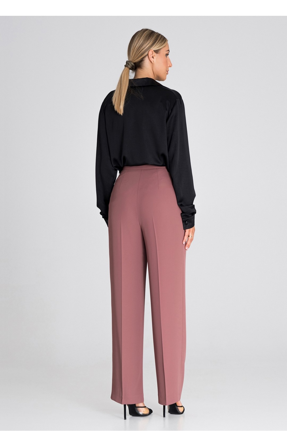  Trousers model 185073 Figl  pink