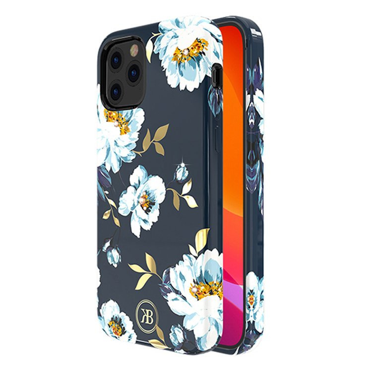 Kingxbar Blossom Swarovski Apple iPhone 12 mini multicolor (Gardenia)