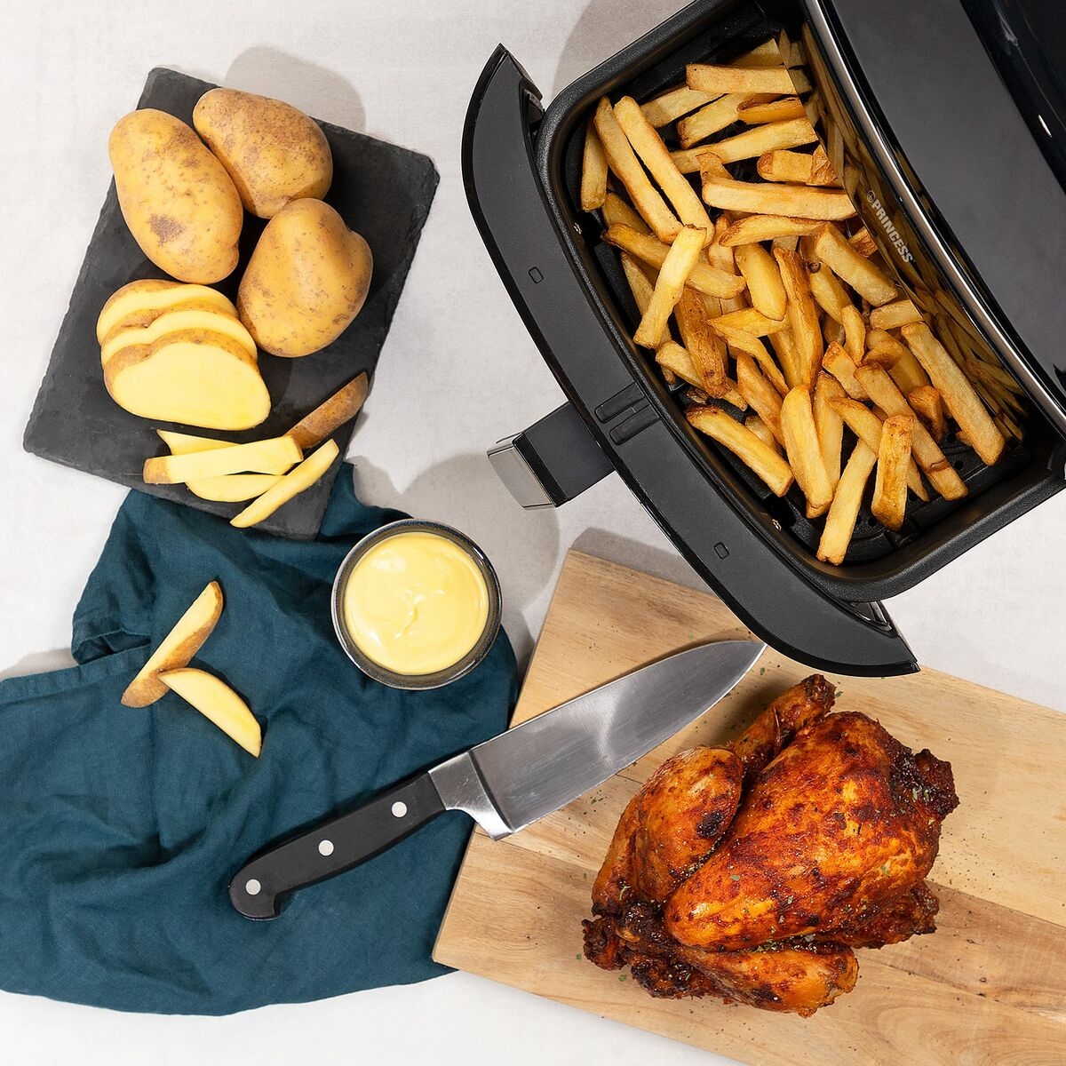 Air Fryer Princess 871301609842901.182080.01.001 1700 W Black Air Fryer Princess 871301609842901.182080.01.001 1700 W Black