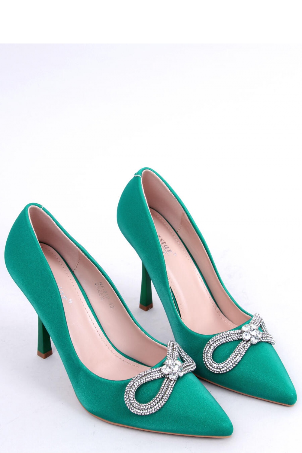 High heels model 172825 Inello green Ladies