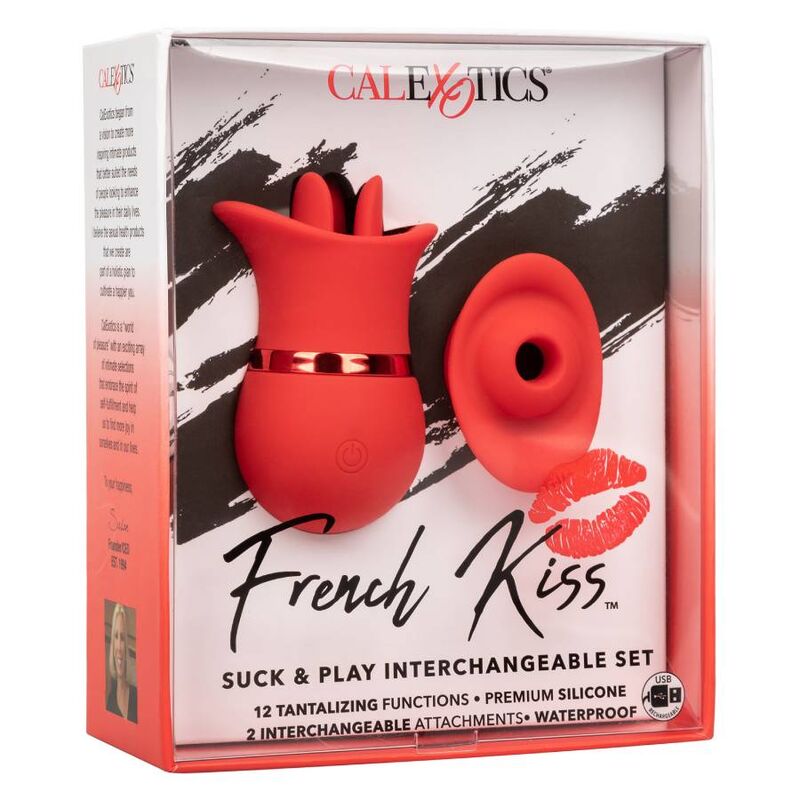 CALIFORNIA EXOTICS FRENCH KISS SUCK & PLAY SET CALIFORNIA EXOTICS FRENCH KISS SUCK & PLAY SET