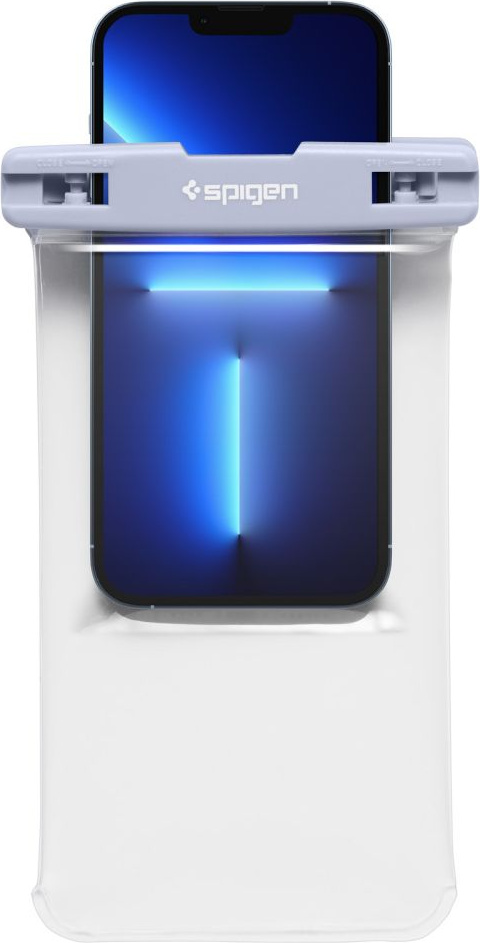 Spigen A601 Universal Waterproof Case Aqua Blue [2 PACK]