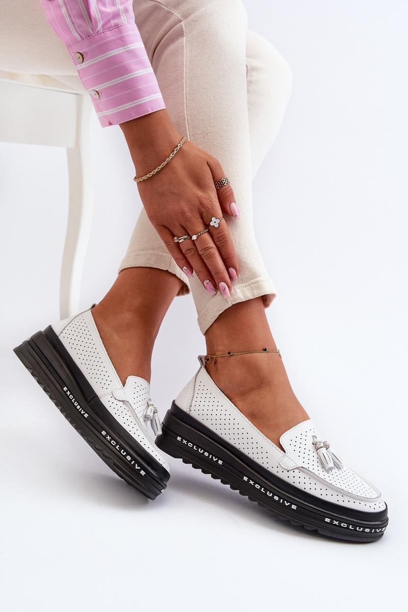  Mocassin model 196415 Step in style  white