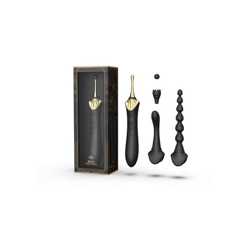 ZALO - BESS 2 CLITORAL MASSAGER BLACK ZALO - BESS 2 CLITORAL MASSAGER BLACK