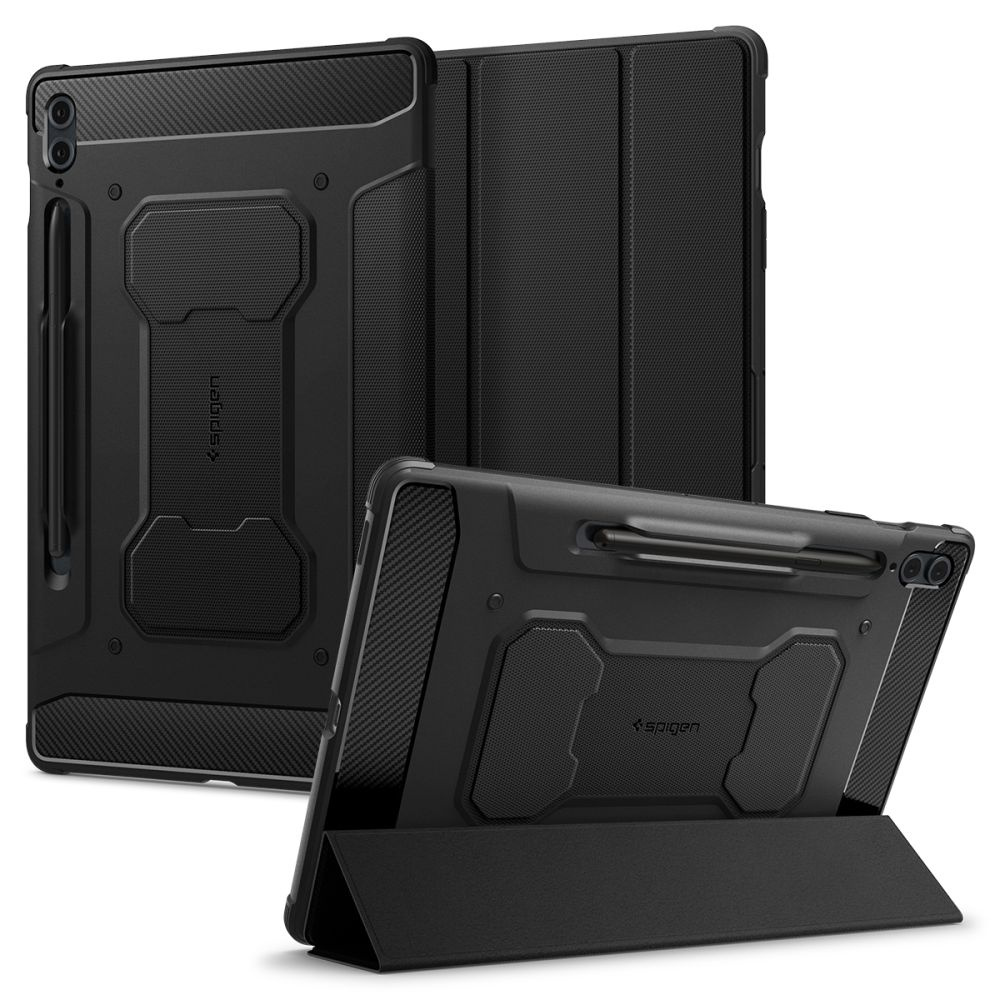 Spigen Rugged Armor Pro Samsung Galaxy Tab S9 FE+ Plus Black