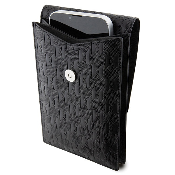 Karl Lagerfeld KLWBSAKHPCK Saffiano Monogram Choupette black