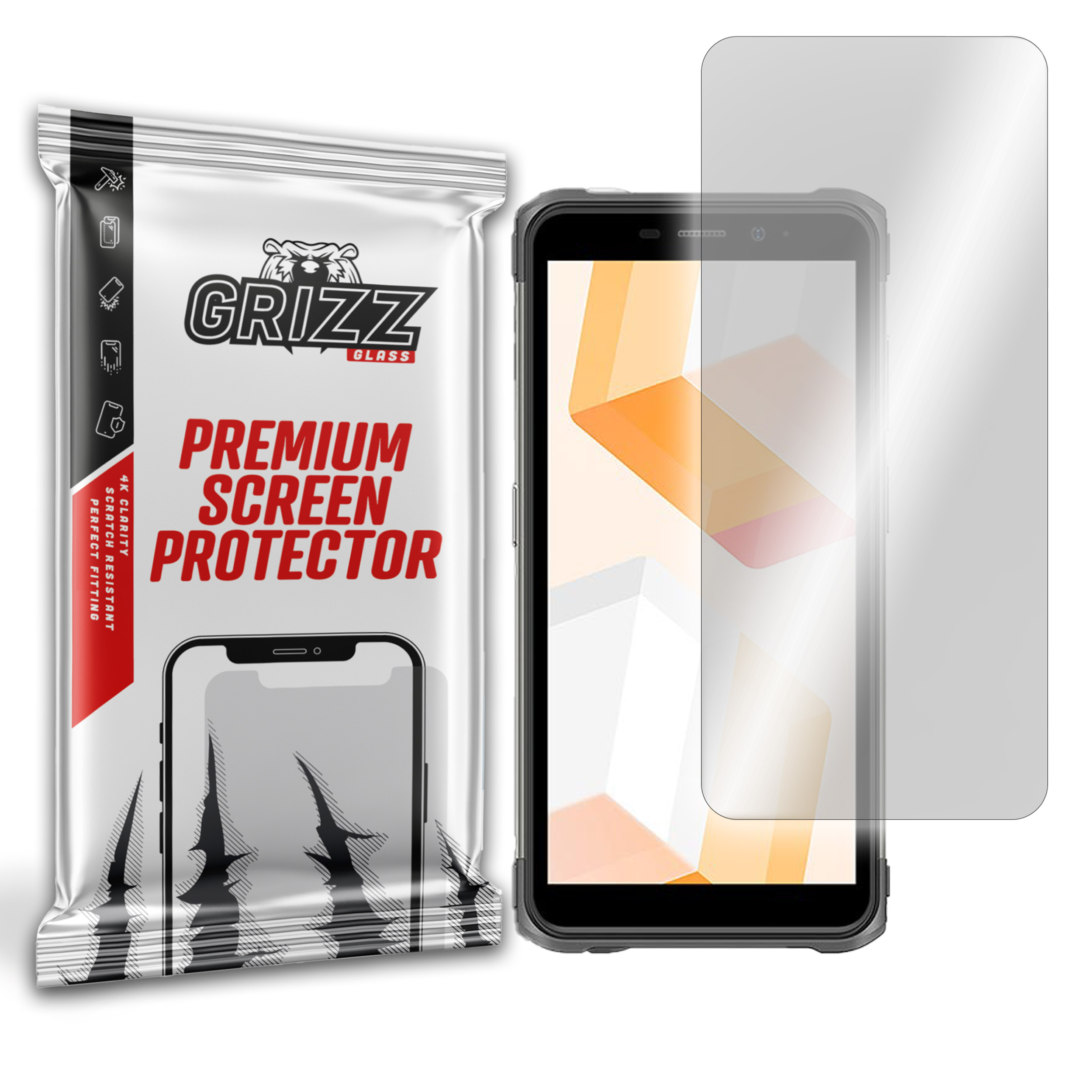 GrizzGlass HybridGlass Ulefone Armor X10 Pro