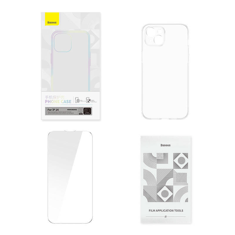 Baseus Corning Case + Glass Apple iPhone 14