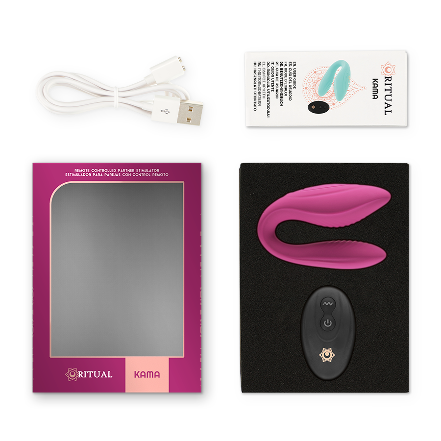 RITHUAL - KAMA REMOTE COUPLES MASSAGER ORQUIDEA