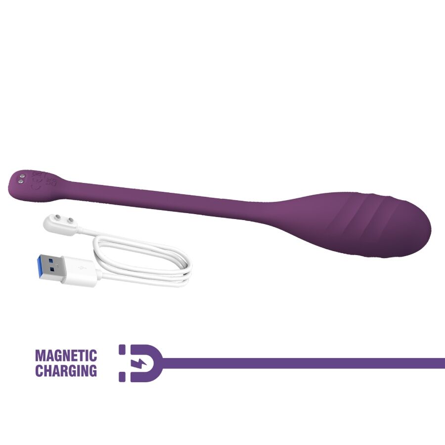 PRETTY LOVE - LEVIATHAN APP CONTROLLED VIBRATOR PURPLE PRETTY LOVE - LEVIATHAN APP CONTROLLED VIBRATOR PURPLE
