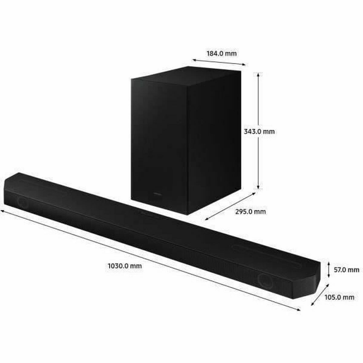 Soundbar Samsung HW-Q600C Black