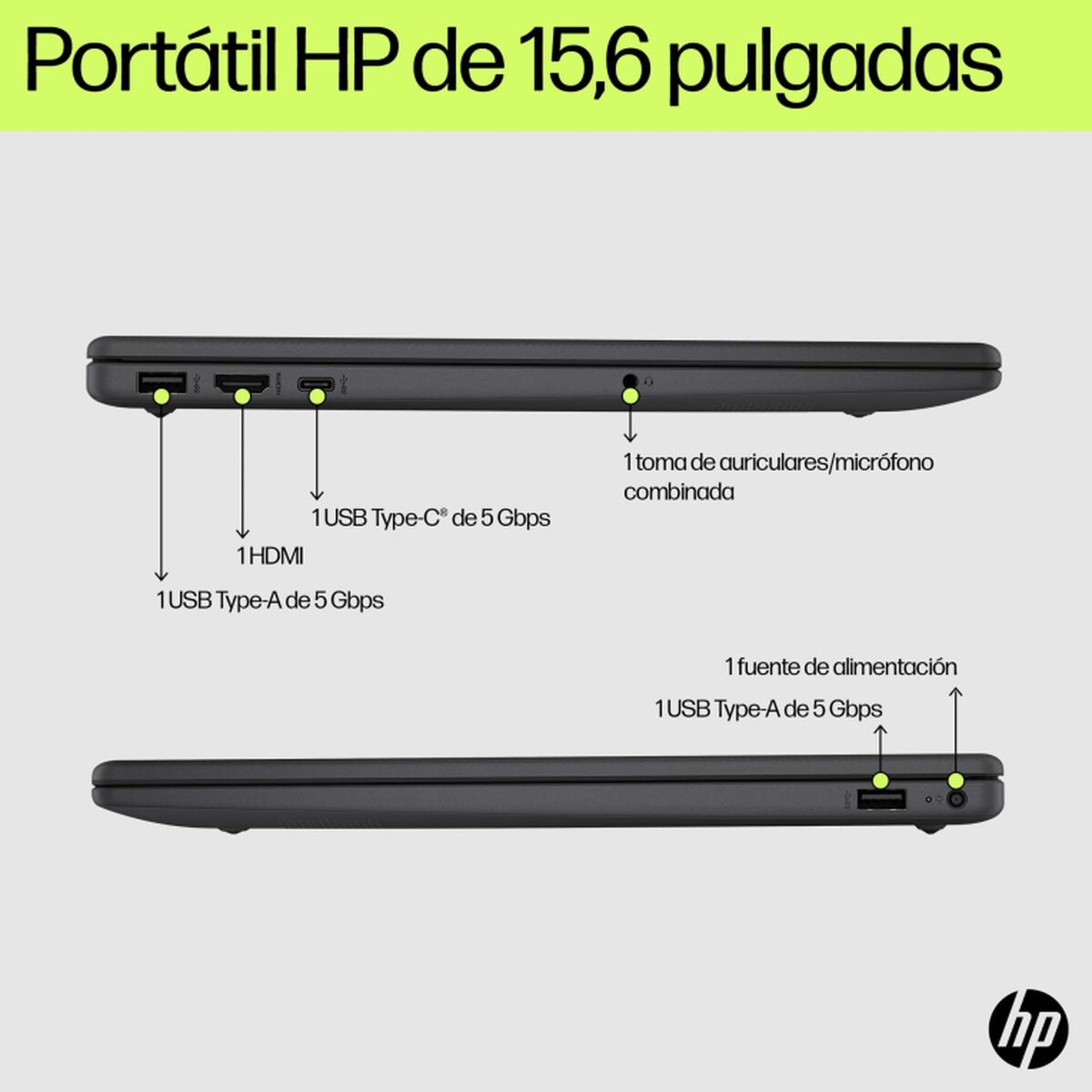 Laptop HP BT7R1EA 15" i5-1334U 8 GB RAM 512 GB SSD