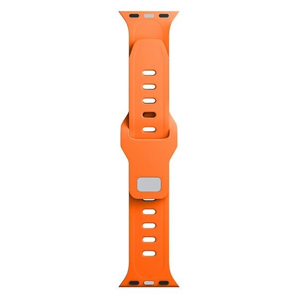 3MK Silicone Watch Strap Apple Watch 4/5/6/7/SE/8/9 40/41mm orange