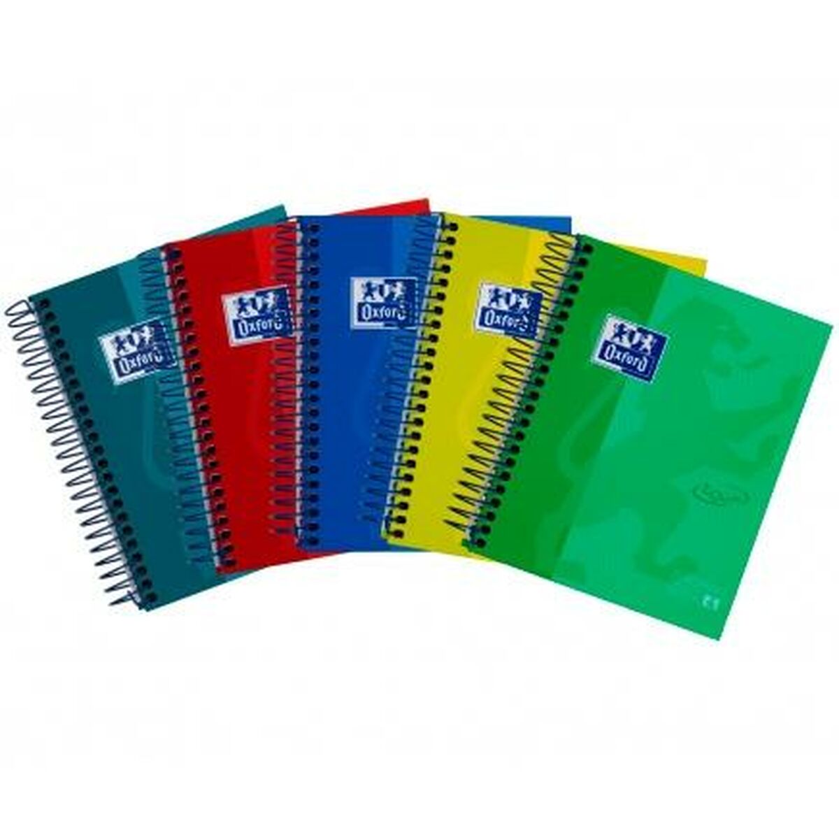 Set of exercise books Oxford European Book 4 Multicolour 18 120 Sheets (5 Units)