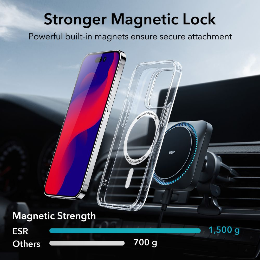 ESR Ch Halolock MagSafe Apple iPhone 14 Pro Max Clear