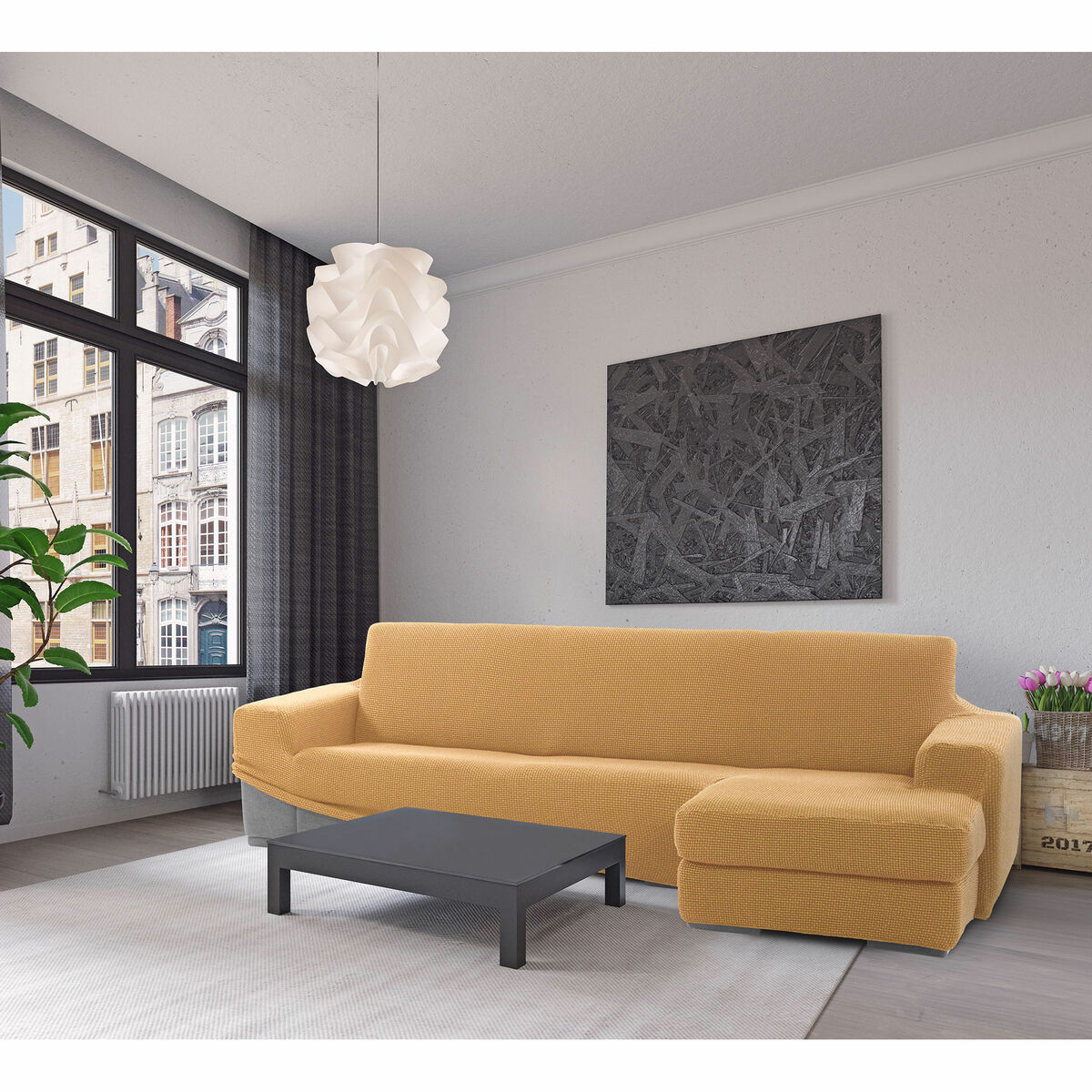Chaise longue cover with short right arm Sofaskins NIAGARA 210 - 340 cm Chaise longue cover with short right arm Sofaskins NIAGARA 210 - 340 cm