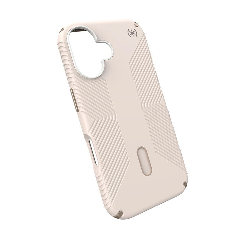 Case Speck Presidio2 Grip ClickLock & MagSafe Apple iPhone 16 (Bleached Bone / Heirloom Gold / Hazel Brown)
