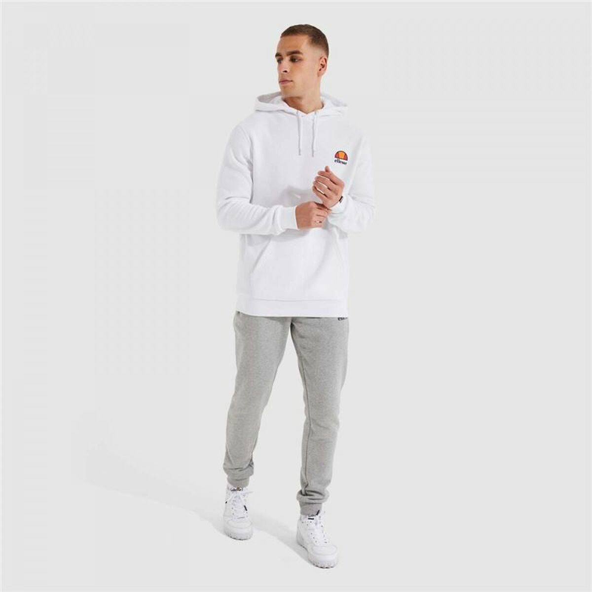 Men’s Hoodie Ellesse Toce OH Hoody White