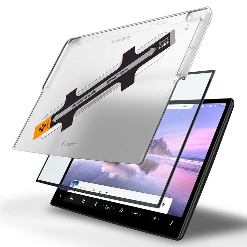 Spigen GLAS.tR ez Fit Tesla Model X 2022/Model S 2021 Black