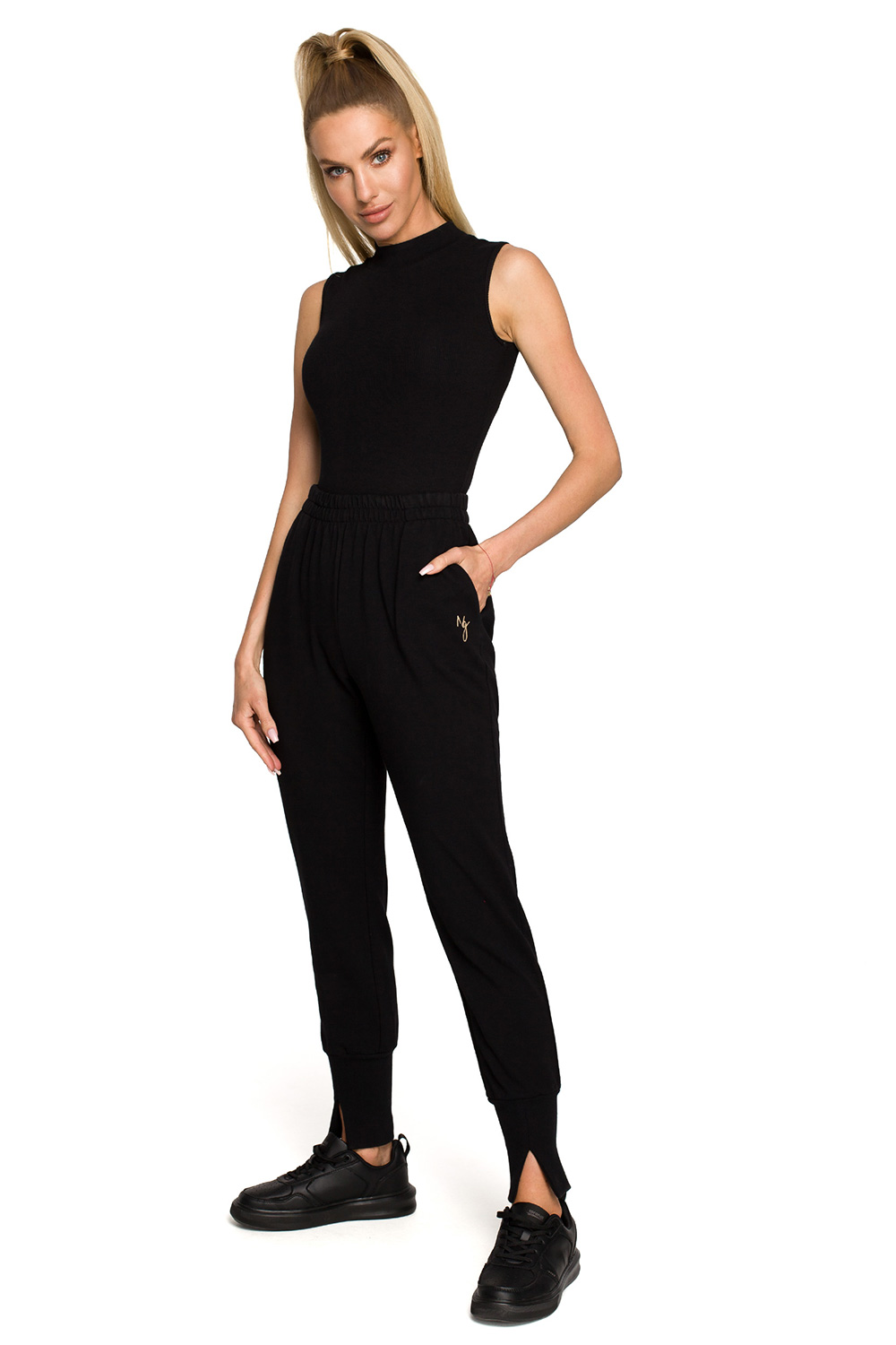 Sportanzug Hosen model 169995 Moe schwarz Damen