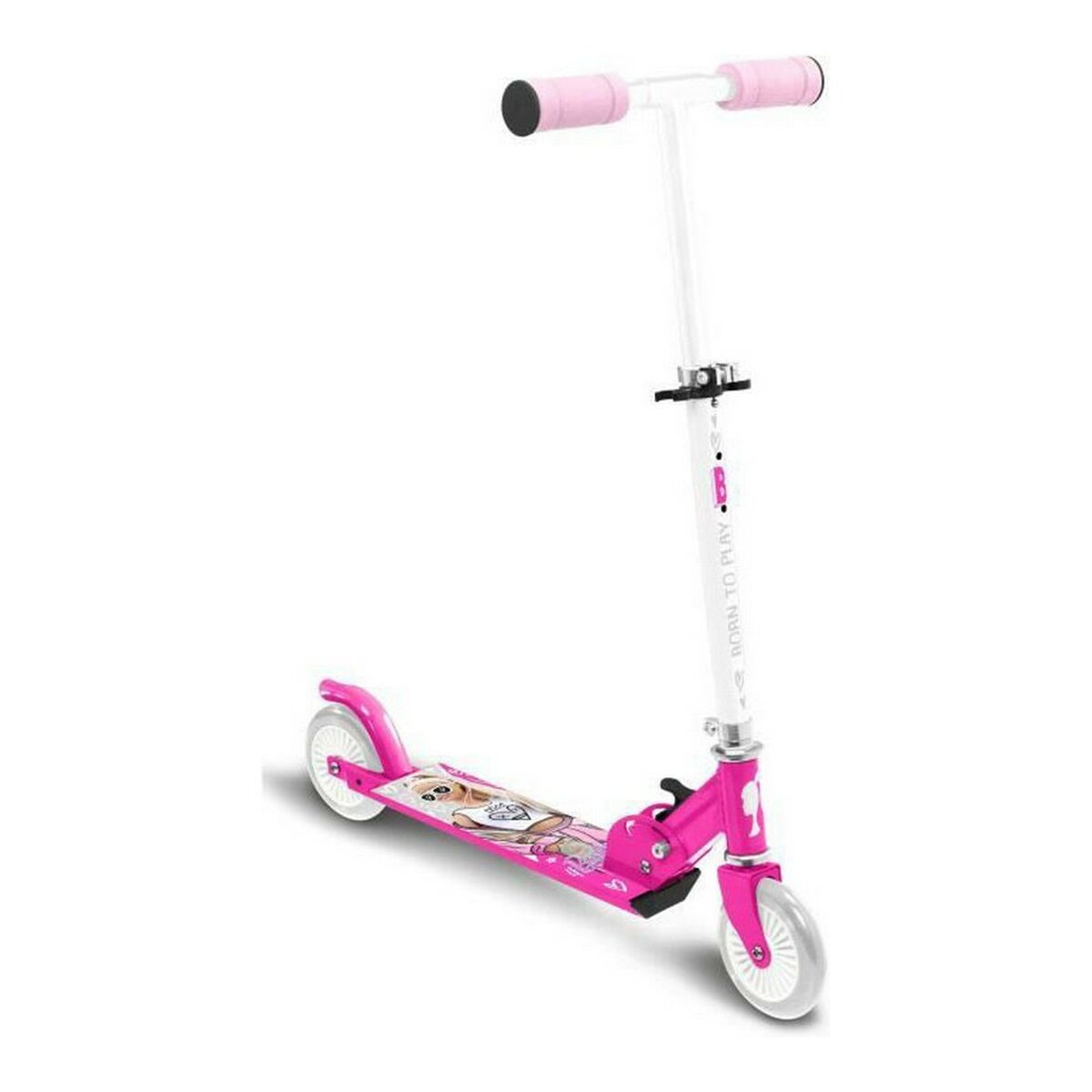 Scooter Stamp Barbie Pink