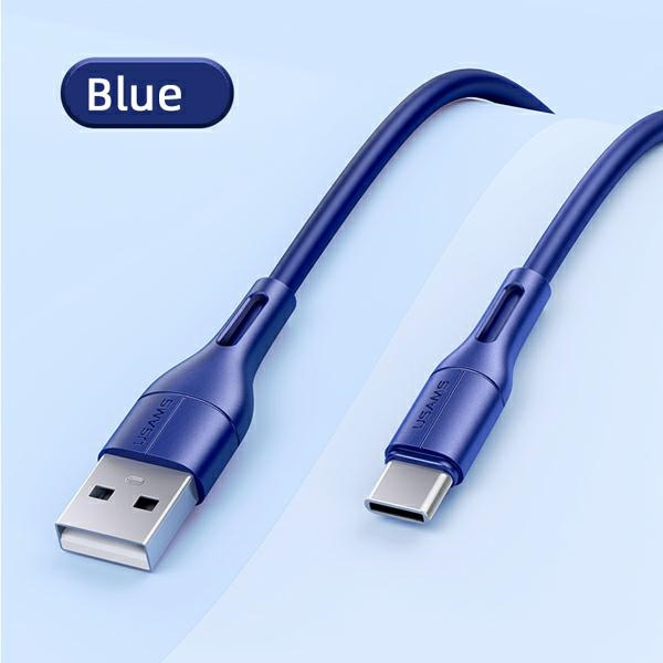 USAMS Cable U68 USB-C 2A Fast Charge 1m blue SJ501USB03 (US-SJ501)