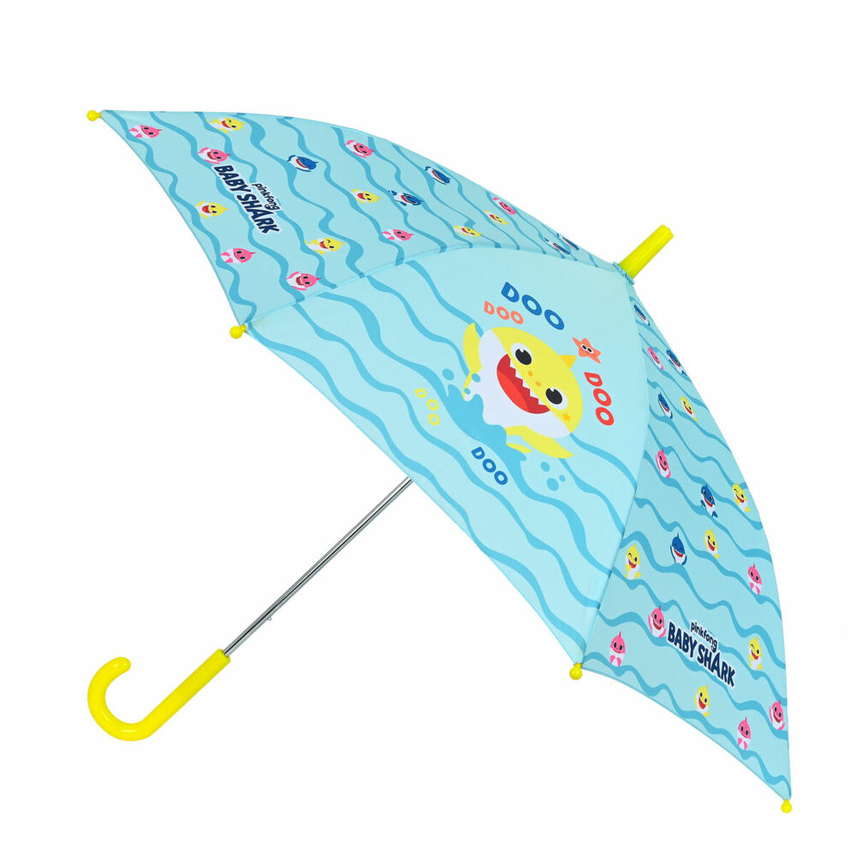 Umbrella Baby Shark Beach day Yellow Light Blue (Ø 86 cm)