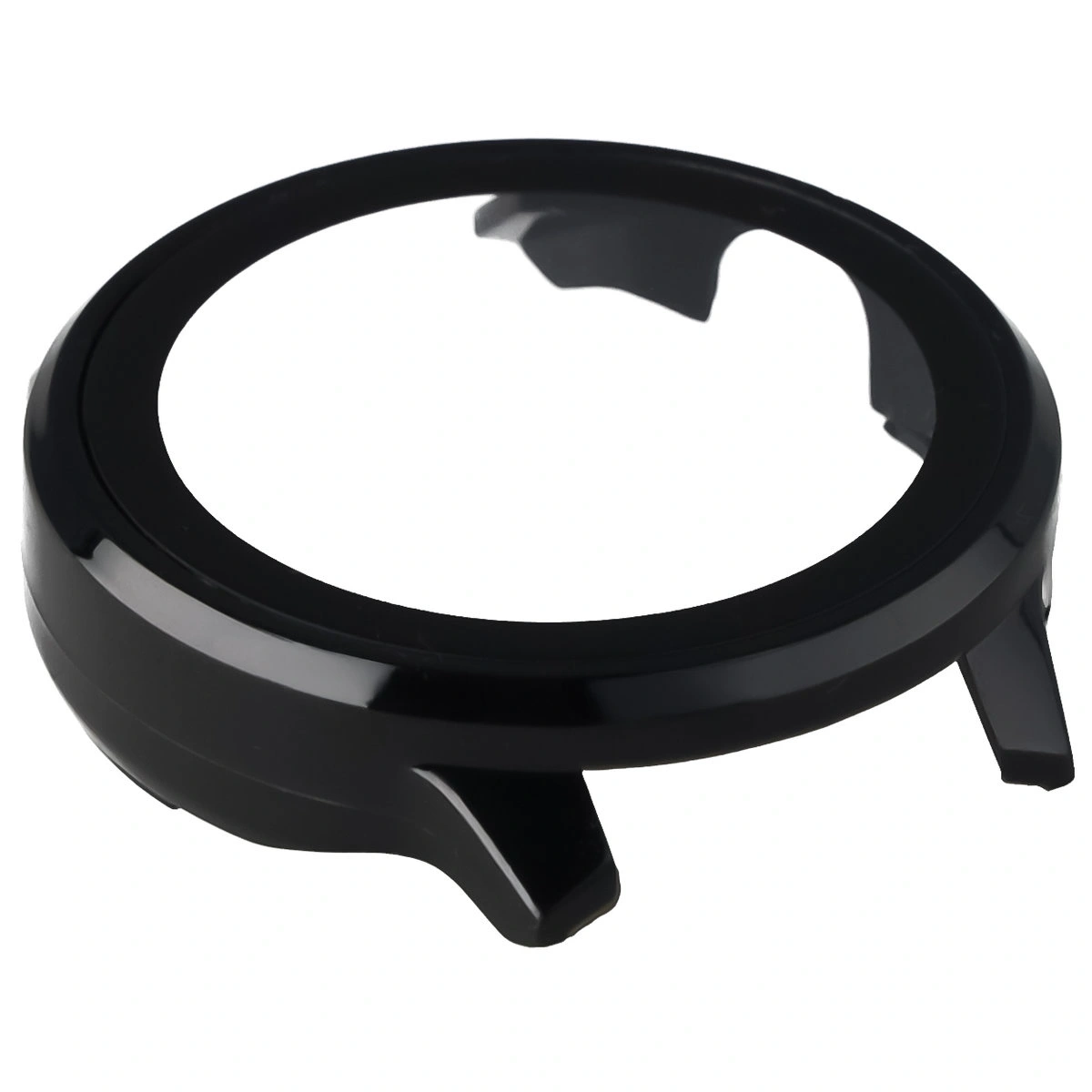 Etui ze szkłem do zegarka Bizon Case+Glass Watch do Garmin Venu 4 41mm czarne