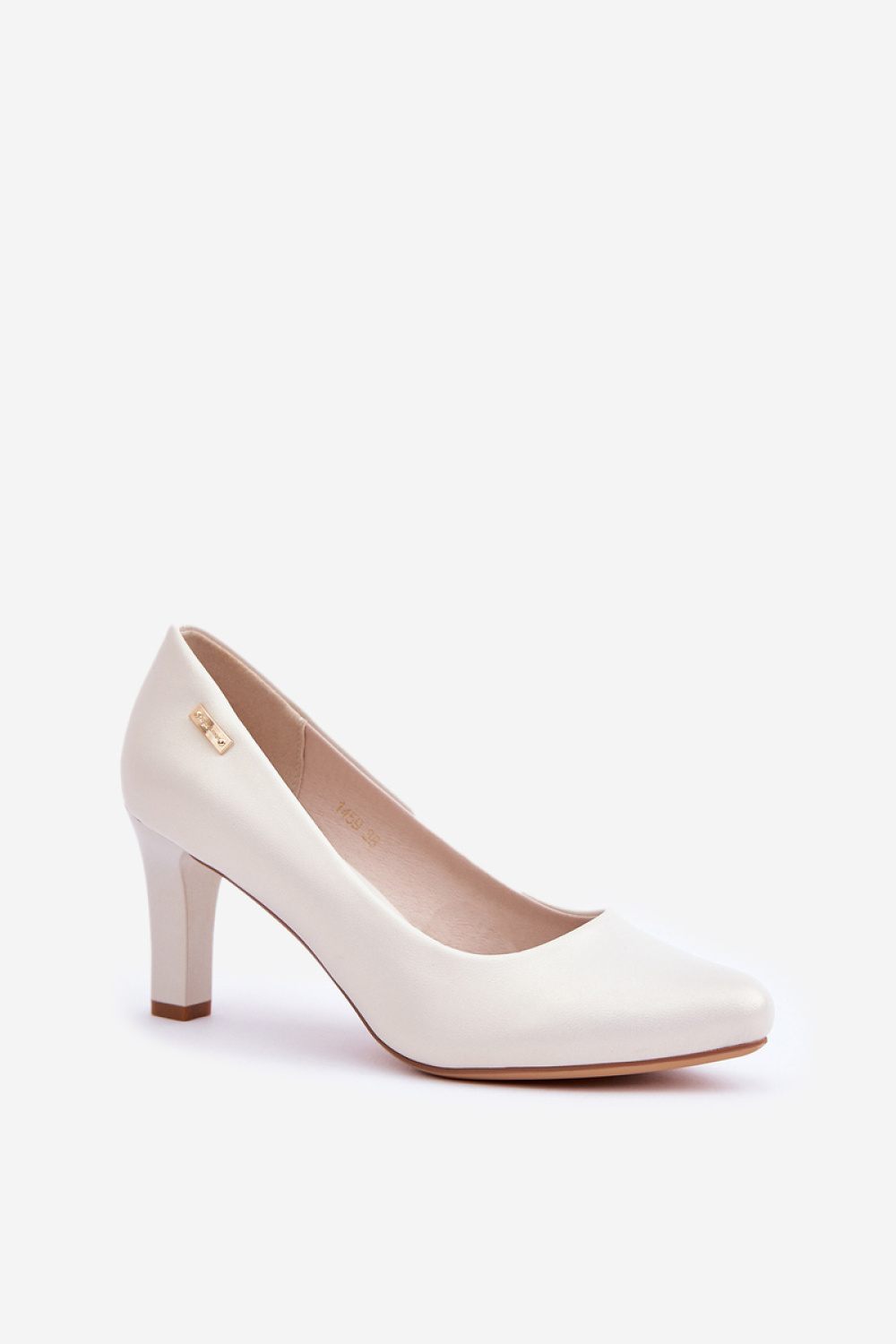  Block heel pumps model 206814 Step in style  beige