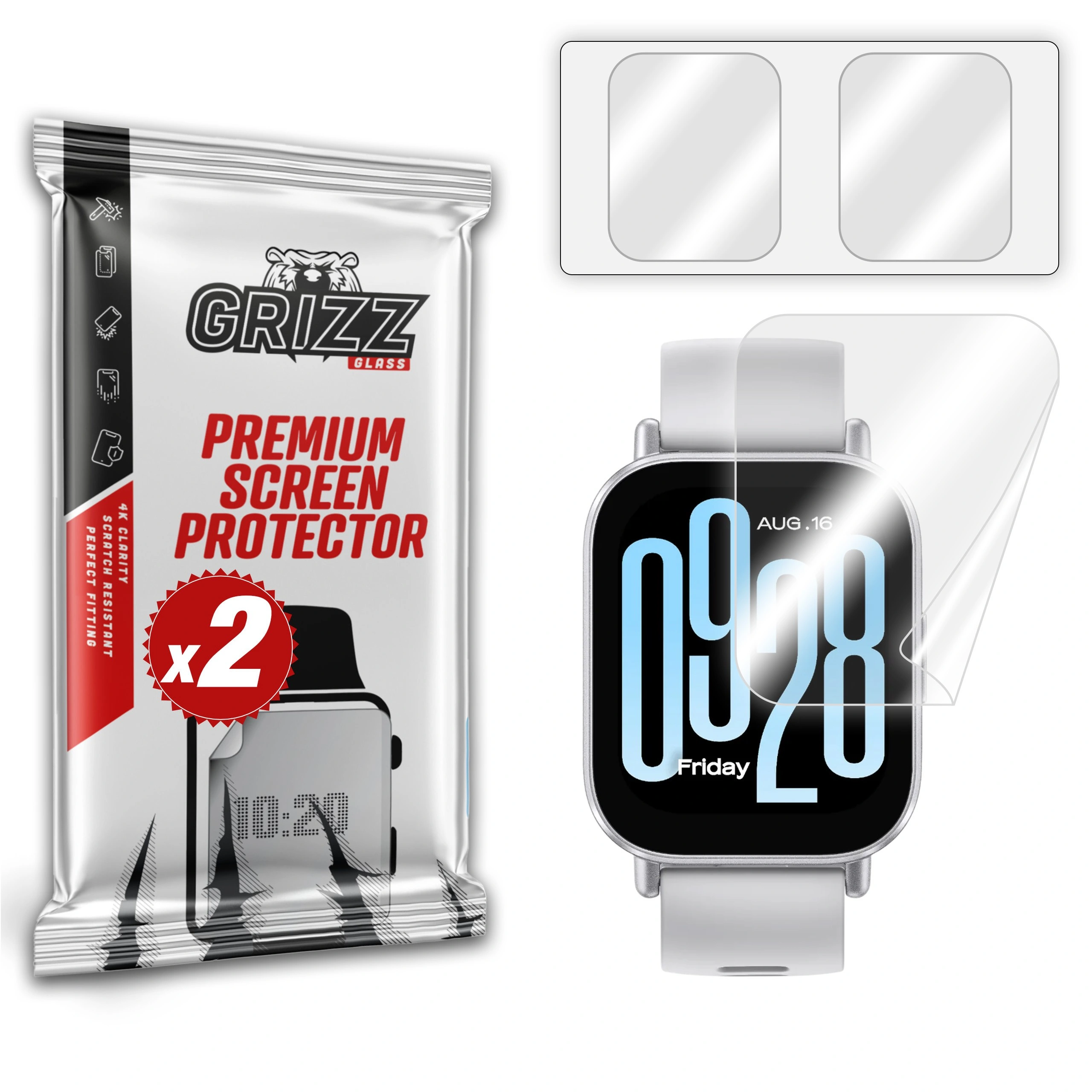 GrizzGlass CeramicFilm Xiaomi Redmi Watch 5 Active