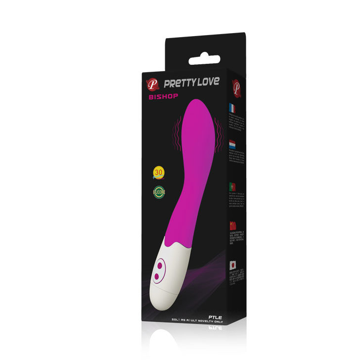 PRETTY LOVE BISHOP VIBRATOR PURPLE