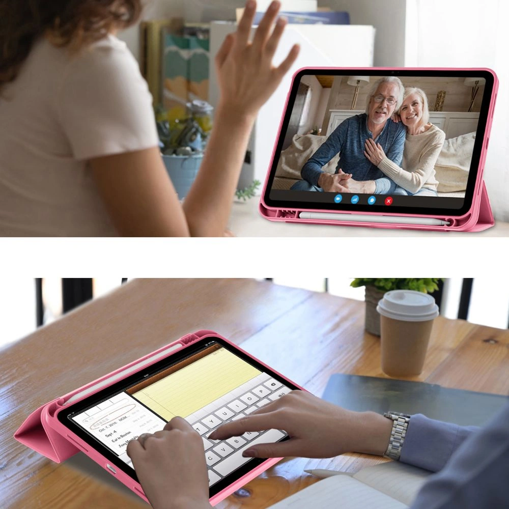 Tech-Protect Smartcase Pen Apple iPad 10.9 2022 10 gen Magenta