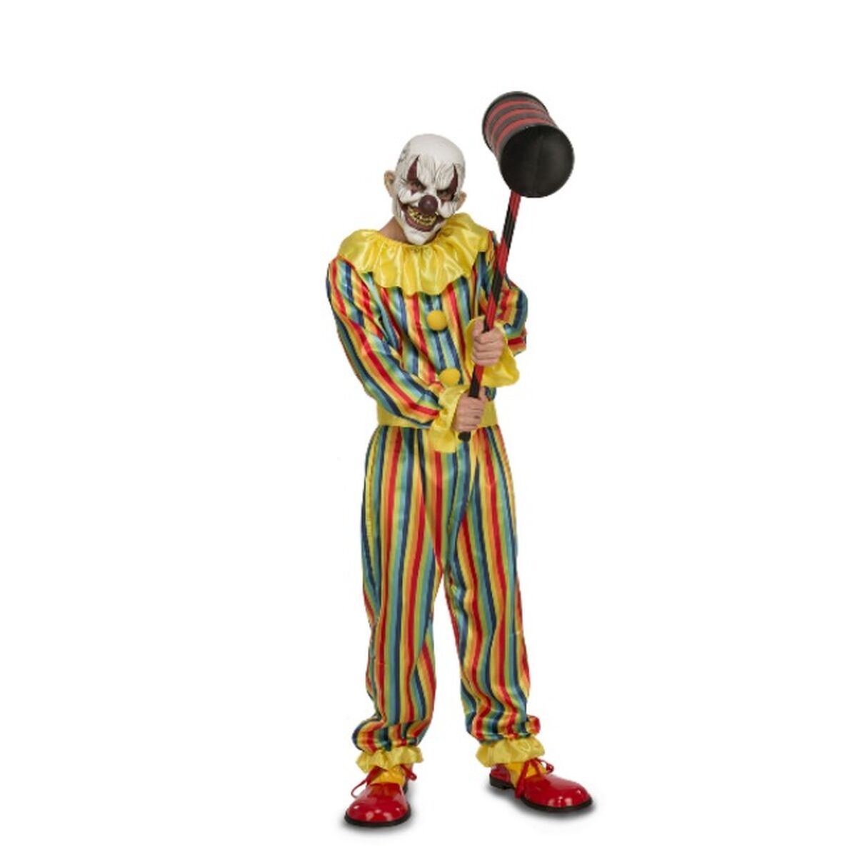 Costume for Adults My Other Me Evil Male Clown (3 Pieces)