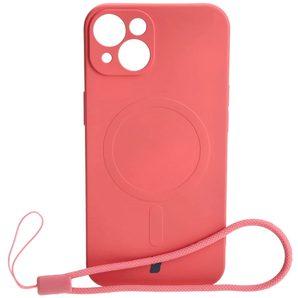 Bizon Case Silicone Magnetic Apple iPhone 13 dirty pink