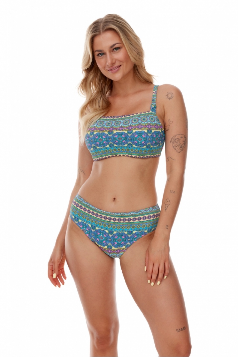 Swimming panties model 180023 Lupo Line multicolor Ladies