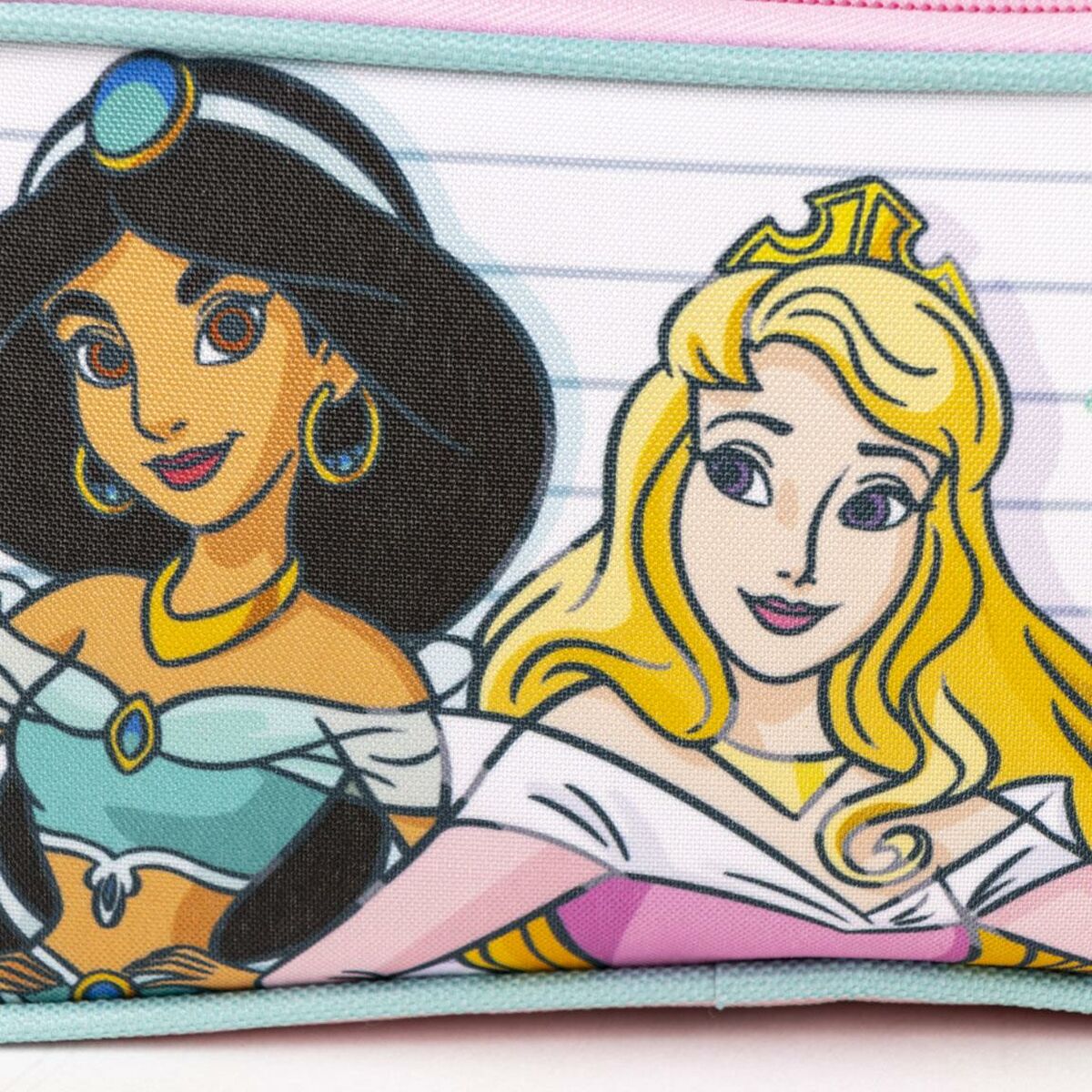 Piórnik Podwójny Princesses Disney 22,5 x 8 x 10 cm Różowy