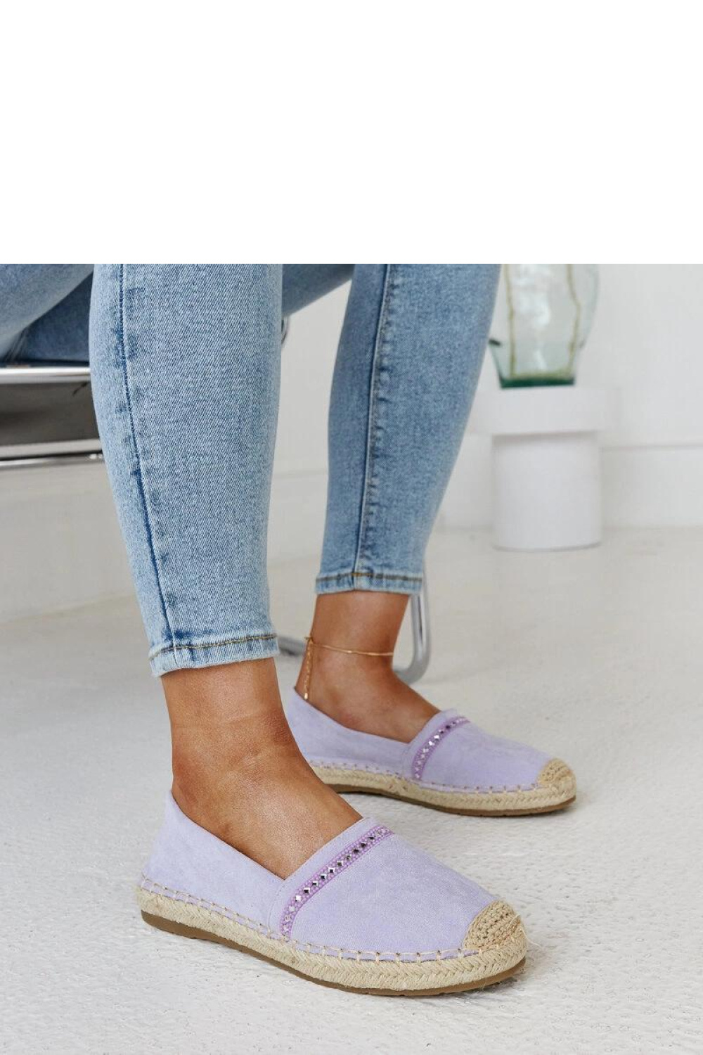  Espadrille model 207342 Solea  violet