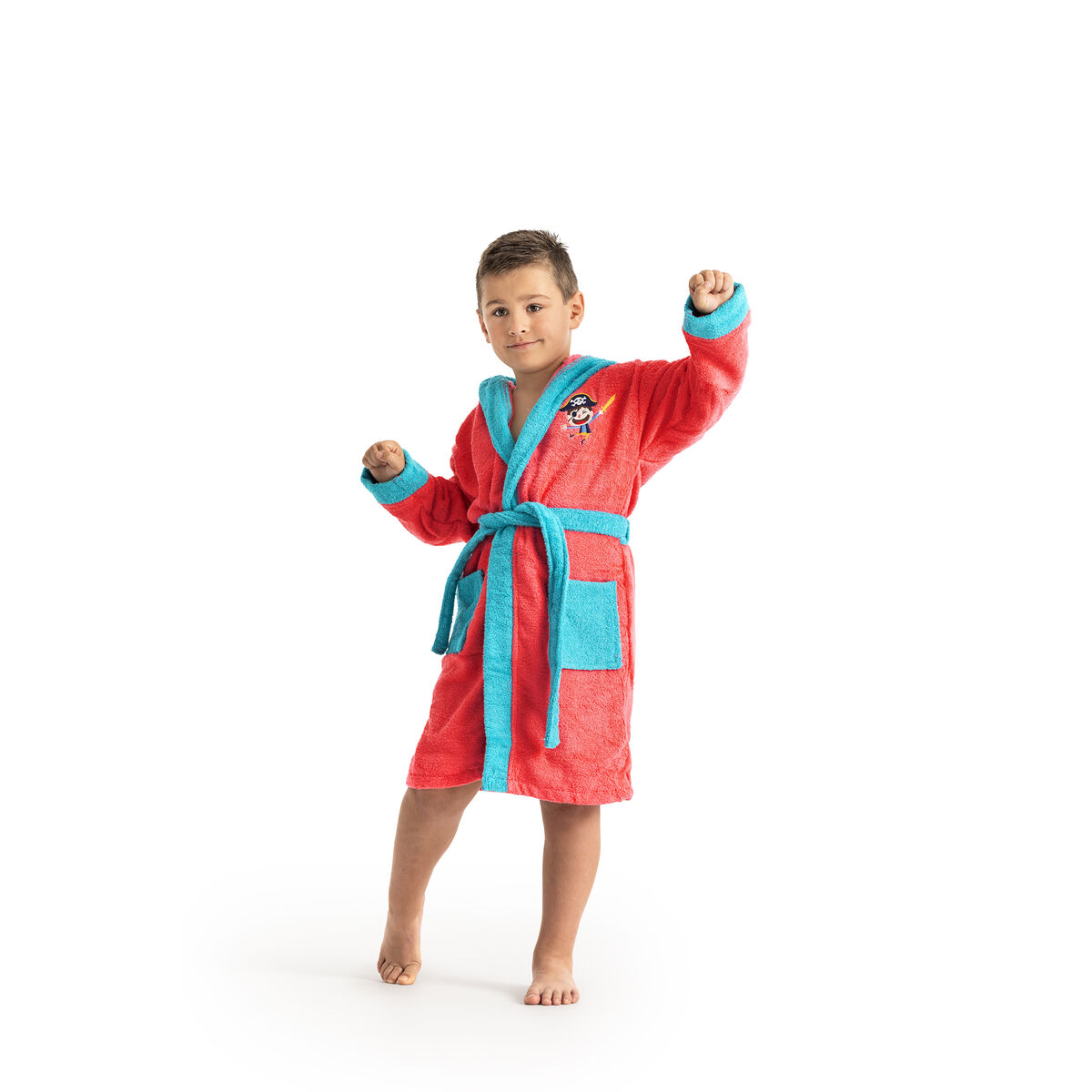 Dressing Gown Paduana 100% cotton Pirate