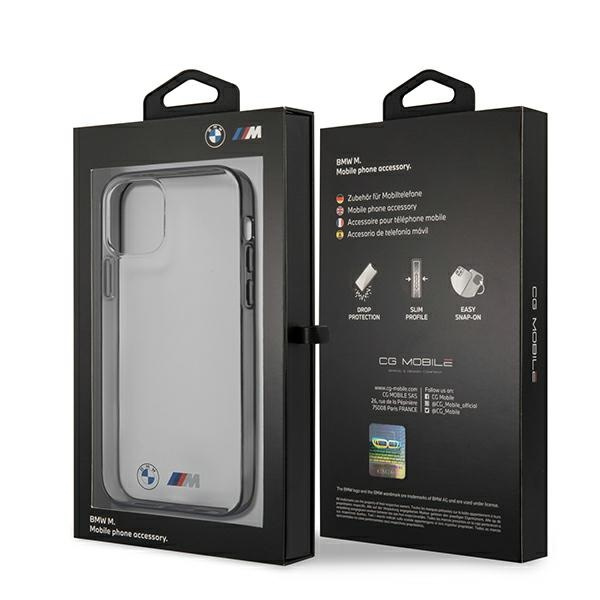 BMW BMHCP12SMBTOK Apple iPhone 12 mini transparent hardcase Sandblast