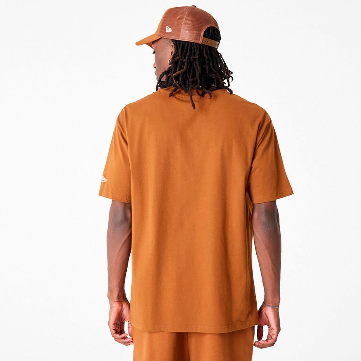 Men’s Short Sleeve T-Shirt New Era TEE LOSDOD TPNSTN 60416427 Brown Men’s Short Sleeve T-Shirt New Era TEE LOSDOD TPNSTN 60416427 Brown