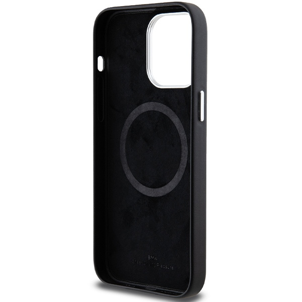 BMW BMHMP15X23PUFWK Apple iPhone 15 Pro Max Signature Wrapped Metal MagSafe black
