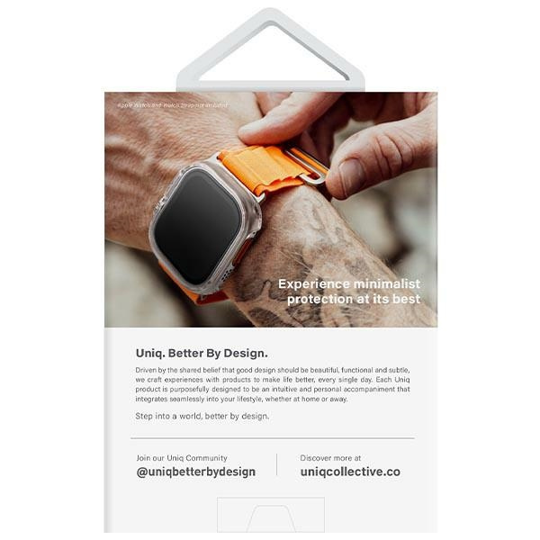 UNIQ Garde Apple Watch Ultra 49mm dove clear