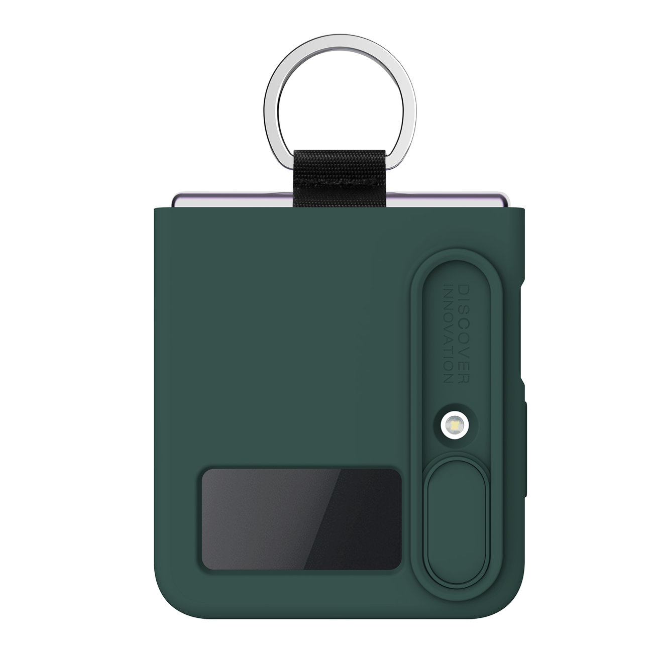 Case Nillkin CamShield Silky Silicone Samsung Galaxy Z Flip 4 green