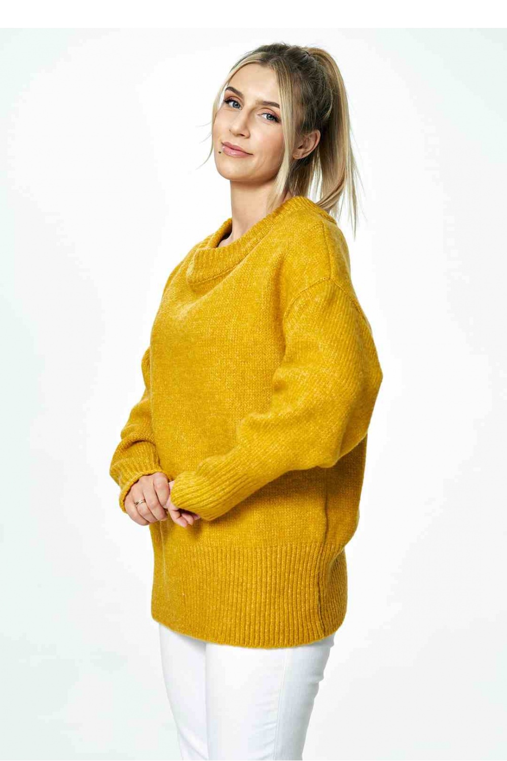 Jumper model 172264 Figl yellow Ladies