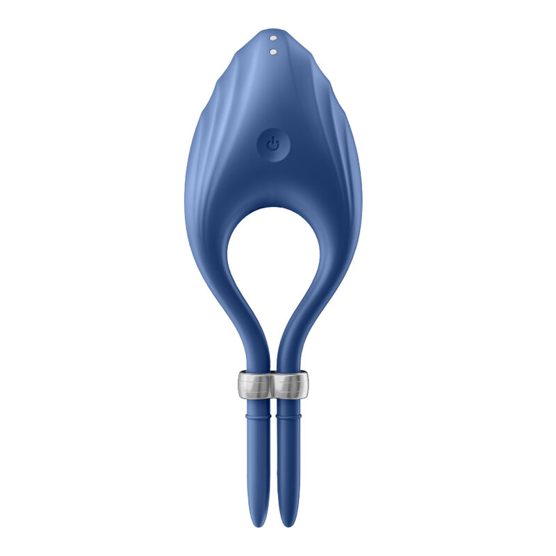 SATISFYER DUELIST RING VIBRATOR - BLUE