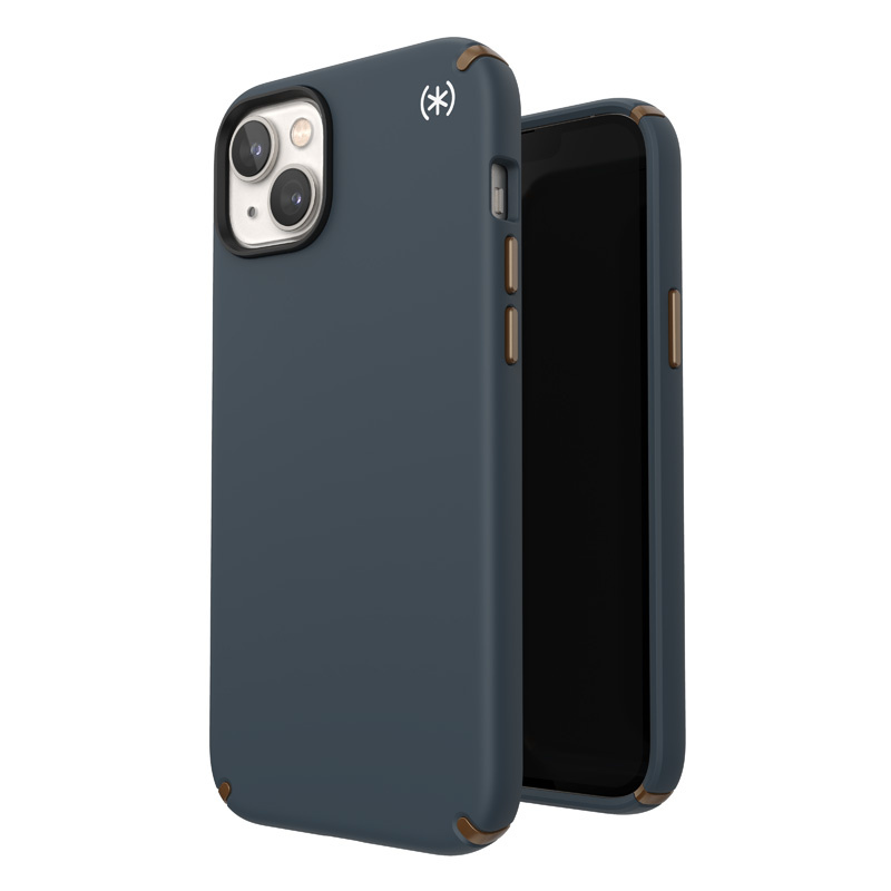 Speck Presidio2 Pro MICROBAN Apple iPhone 14 Plus (Charcoal / Cool Bronze / Slate)
