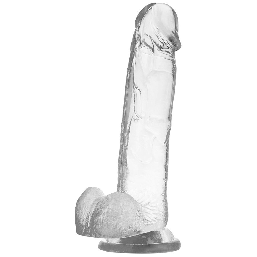 XRAY CLEAR COCK WITH BALLS 22CM X 4.6CM