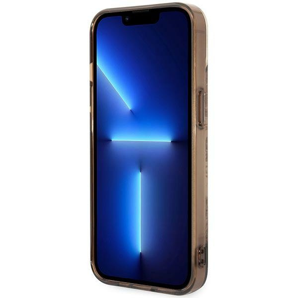 Guess GUHCP14MHGPLHC Apple iPhone 14 Plus ochre hardcase Porcelain Collection