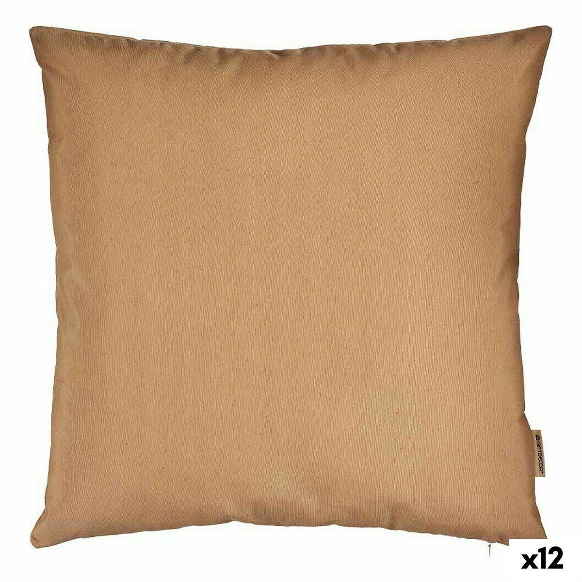 Cushion cover 60 x 0,5 x 60 cm Beige (12 Units)